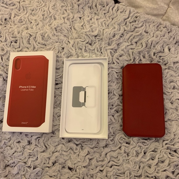iPhone XS Max leather apple folio case - Picture 4 of 5